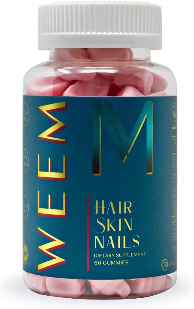 WEEM Hair Skin and Nails Gummies 60