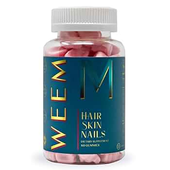 WEEM Hair Skin and Nails Gummies 60