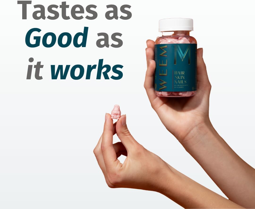 WEEM Hair Skin and Nails Gummies 60