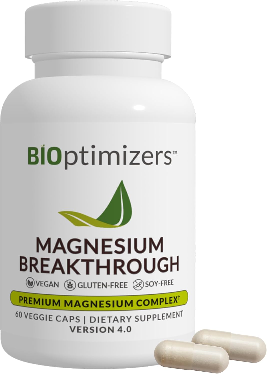 BIOptimizers Magnesium Breakthrough Complex Supplement 60count