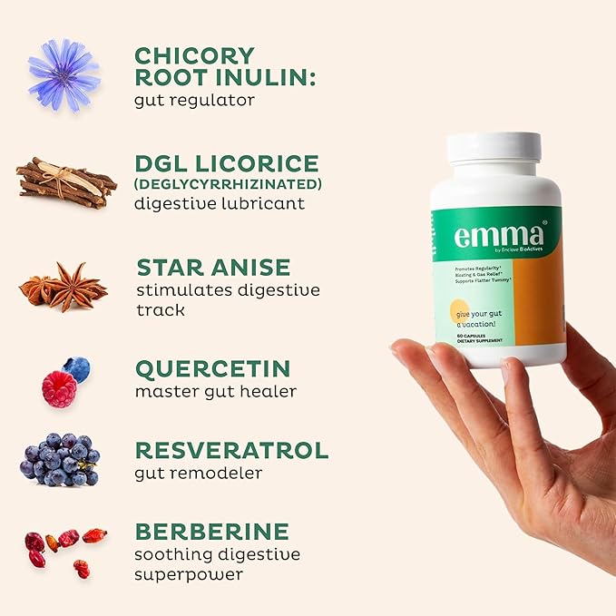 Emma Doctors Endorsed Gut Health - 60 Caps