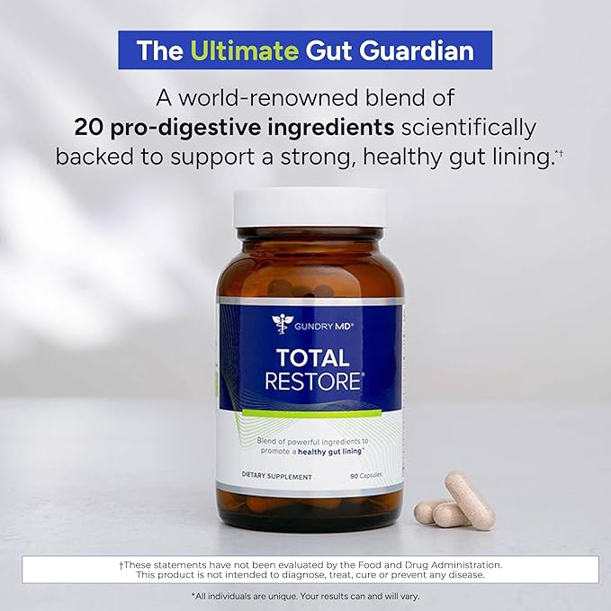 Gundry MD® Total Restore® Gut Health and Gut Lining 60 caps