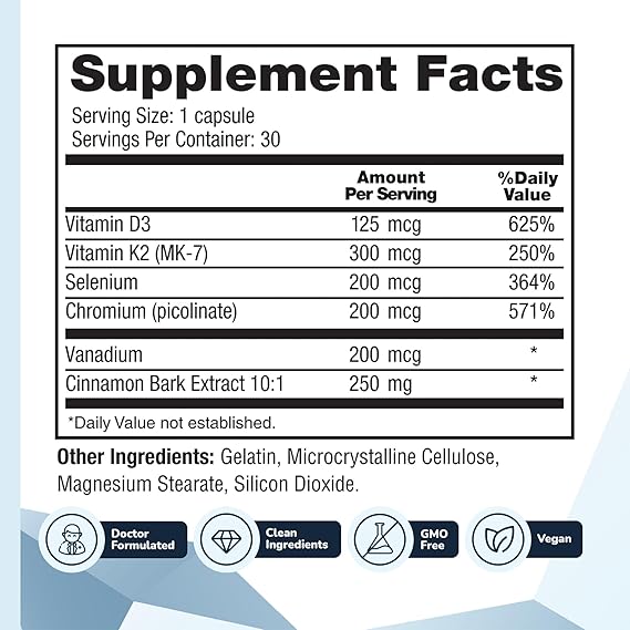 CinnaChroma Capsules 30