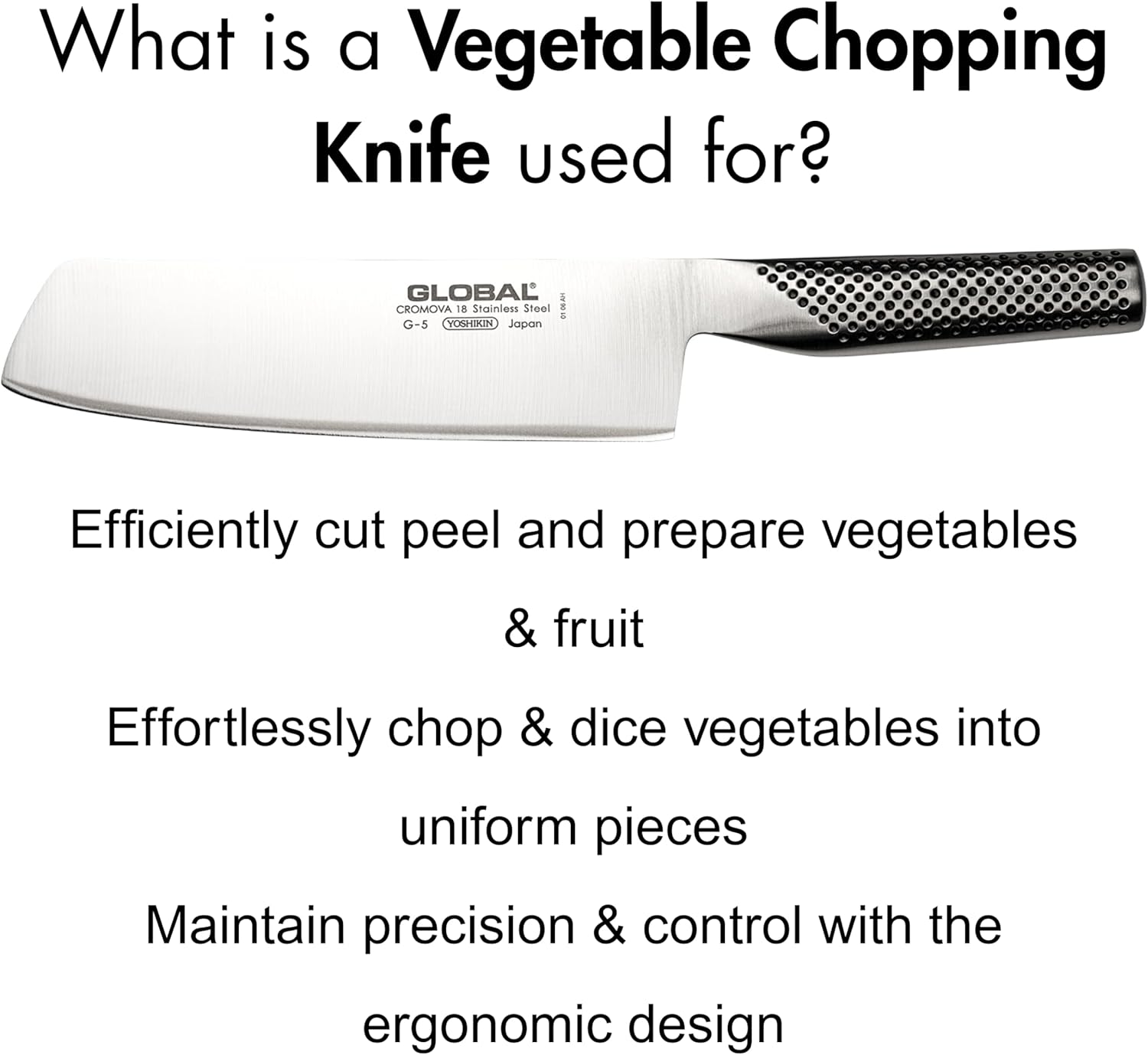 Global 7 Inch Vegetable Knife