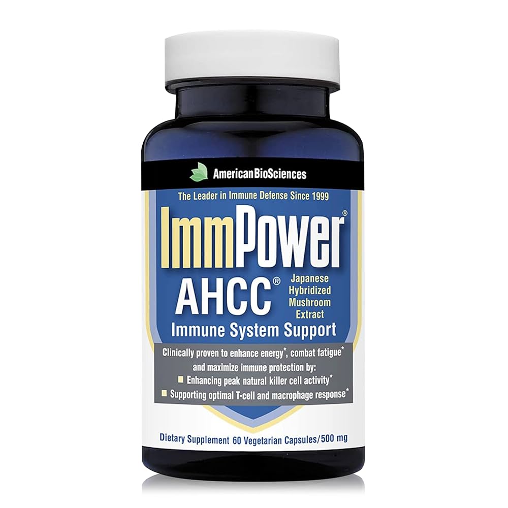 ImmPower AHCC Herbal Mushroom Supplement 60