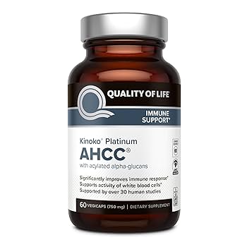Quality of Life Premium Kinoko Platinum AHCC 60count