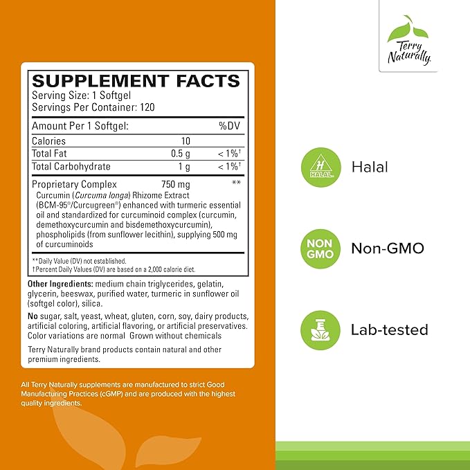 Terry Naturally CuraMed 750 mg