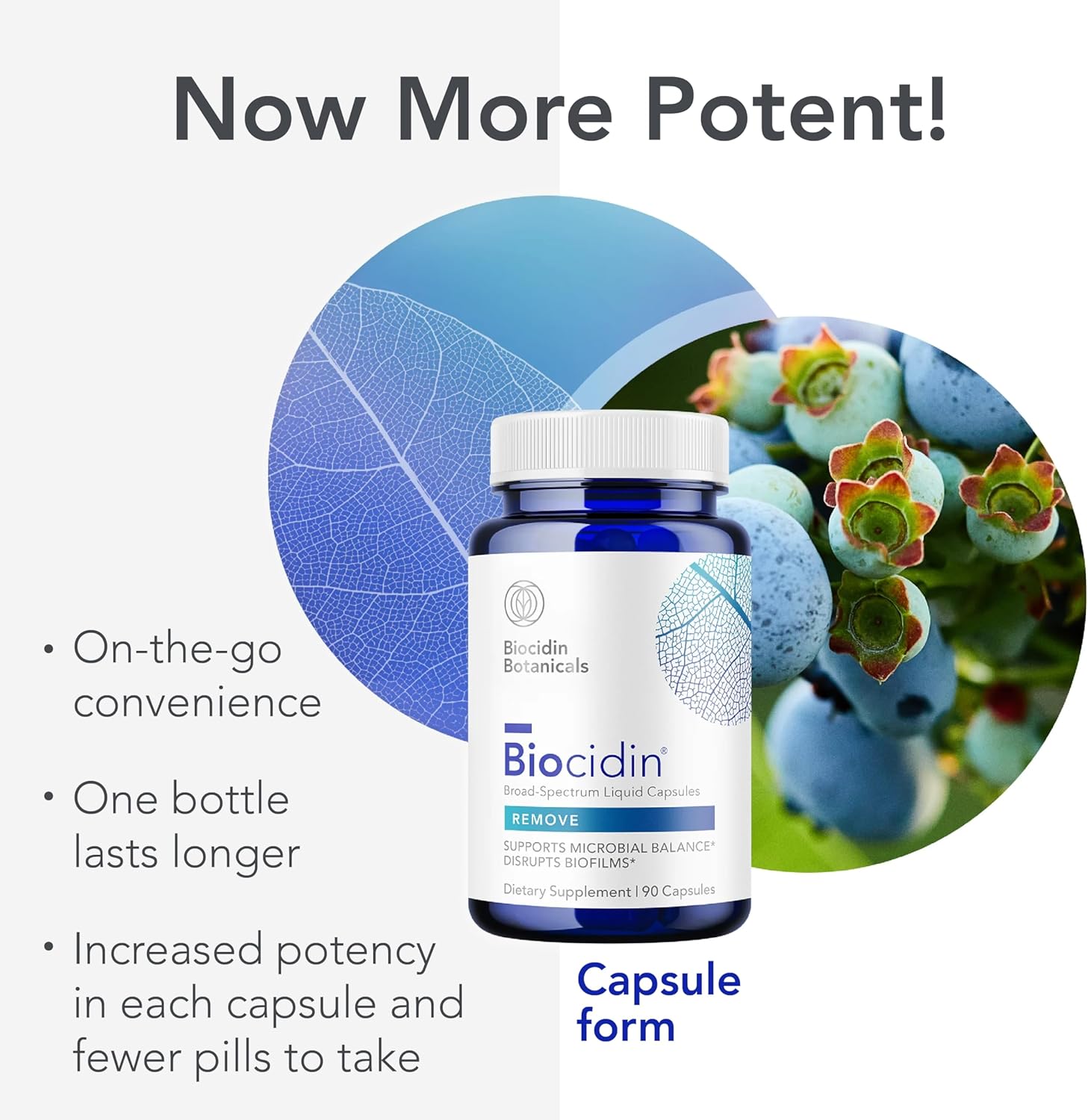 Biocidin Capsules - Biofilm Disruptor 60caps