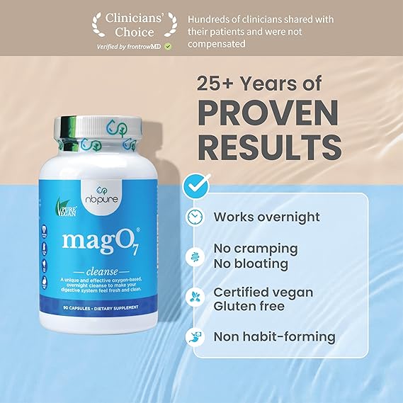 nbpure MagO7 - Natural Colon Cleanse 90count