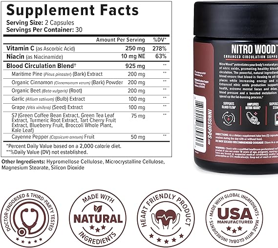 InnoSupps Nitro Wood 2.89oz