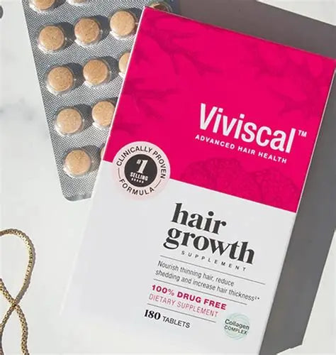 Viviscal Hair Growth Dietary Supplement with Collagen Complex 180 Tablets