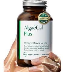 ALGEACal PLUS Organic Red Algae Calcium Supplement 120