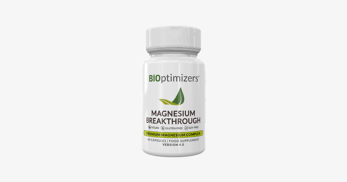 BIOptimizers Magnesium Breakthrough Complex Supplement 60count