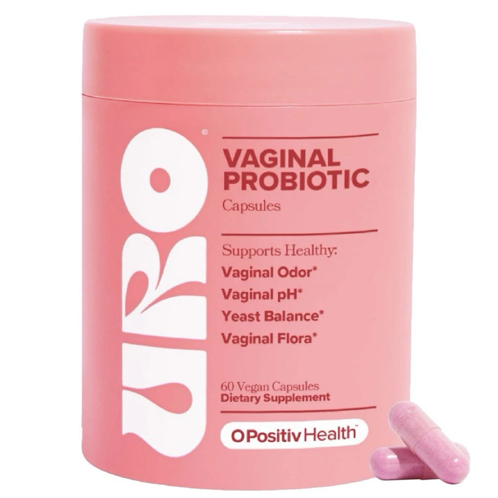 O Positiv URO Vaginal Probiotics 60count