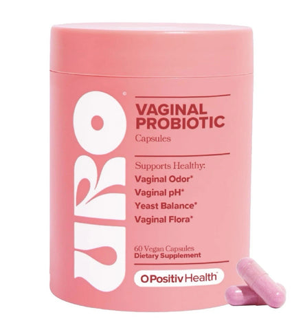 O Positiv URO Vaginal Probiotics 60count
