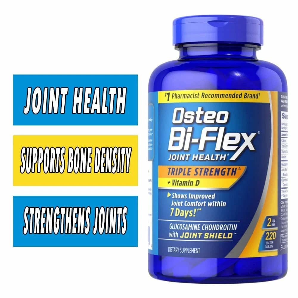 Osteo Bi-Flex Triple Strength + Turmeric Antioxidant 220pils