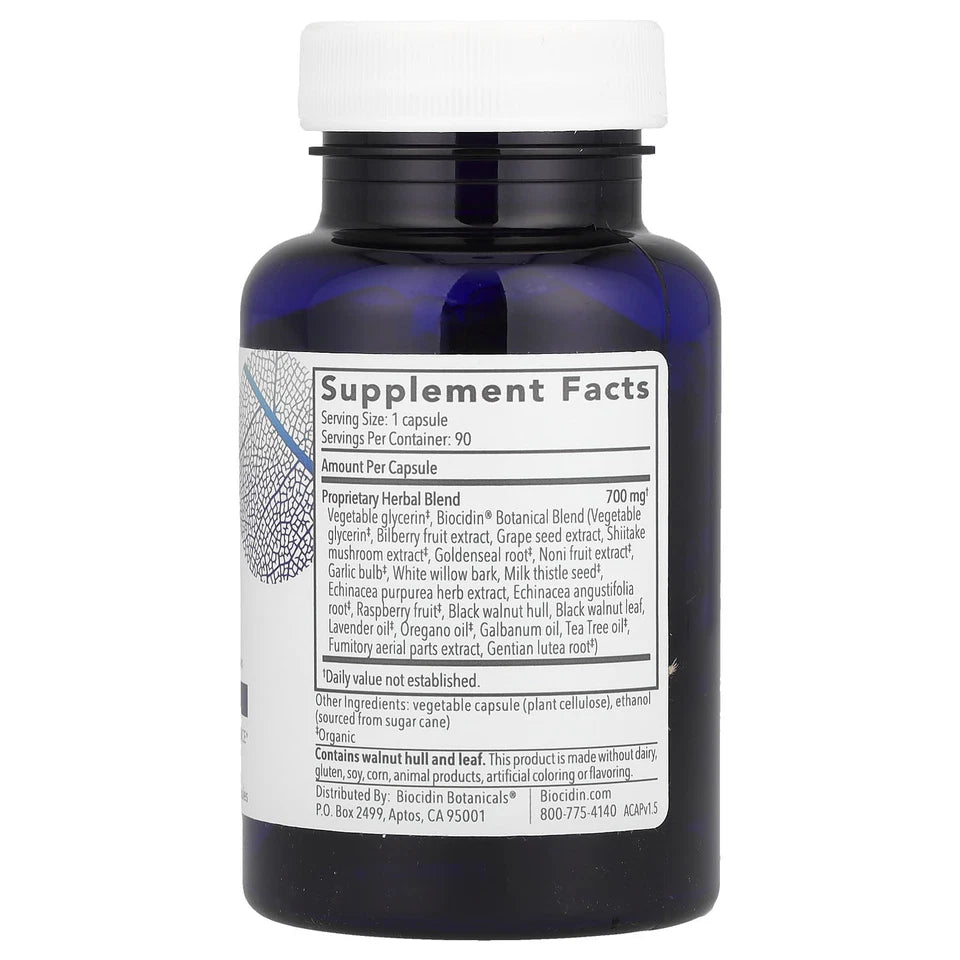 Biocidin Capsules - Biofilm Disruptor 60caps