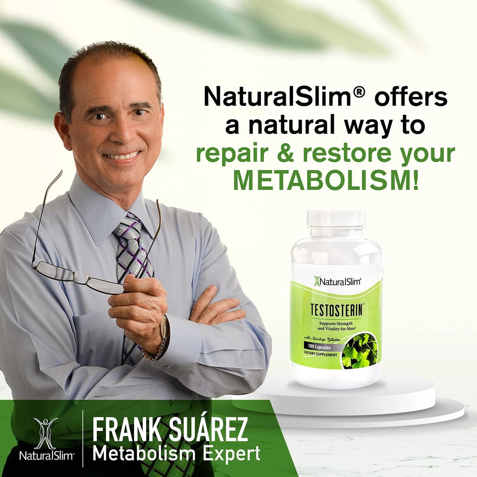 NaturalSlim Testosterin Men's 180count
