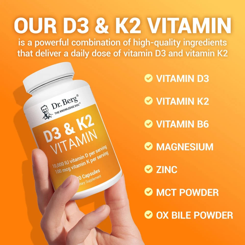 Dr. Berg's Vitamin D3 K2 w/ MCT Oil
